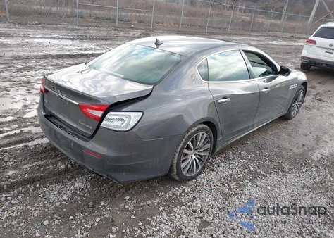 2018 Maserati Quattroporte S Q4 из США, поврежденный, VIN ZAM56YRA2J1295009